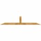 Ekena Millwork Portland Rough Sawn Timber Gable Bracket, Western Red Cedar, 84"W x 17"H x 2"D x 4"F, 5/12 Pitch GBW084X17X0204POR00RWR - alternate 1